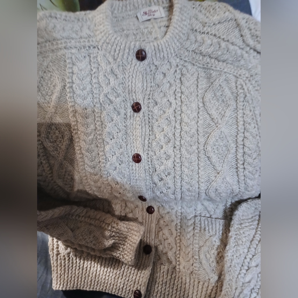 Ladies  handmade winter cardigan